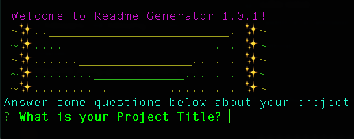 readme generator